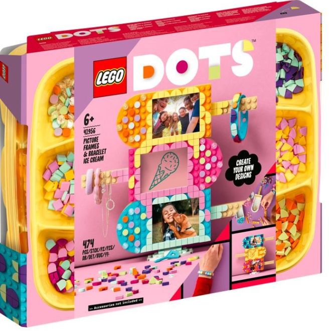 LEGO Dots 41956 Rámečky a náramek – nanuky