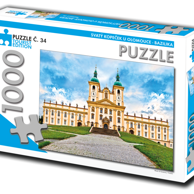 TOURIST EDITION Puzzle Svatý kopeček u Olomouce - bazilika 1000 dílků (č.34)