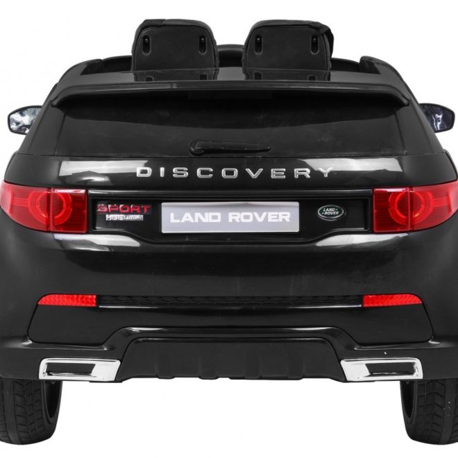 Land Rover Discovery pro děti Černá + Dálkové ovládání + 5bodové bezpečnostní pásy + Nastavení sedadla + EVA + MP3 LED