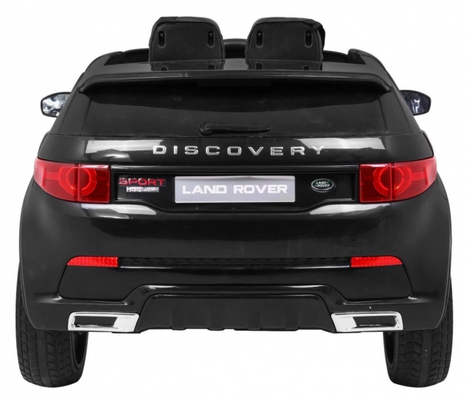 Land Rover Discovery pro děti Černá + Dálkové ovládání + 5bodové bezpečnostní pásy + Nastavení sedadla + EVA + MP3 LED