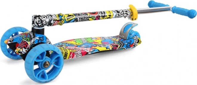CHIPOLINO Koloběžka Croxer Evo Colorful Graffiti