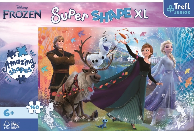 Puzzle XL Super Shape Objevte svět Frozen