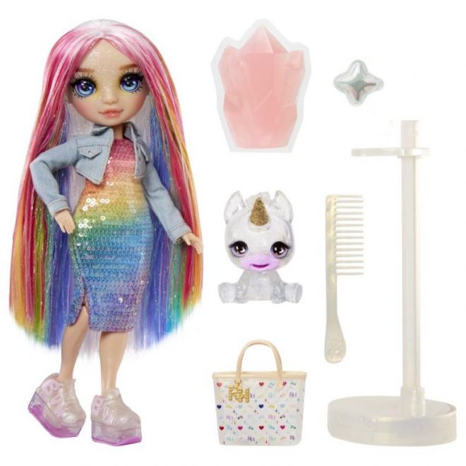 Rainbow High Fashion panenka se zvířátkem - Amaya Raine