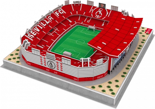 3D PUZZLE STADIUM Svítící 3D puzzle Stadion Ramón Sánchez-Pizjuán - FC Sevilla