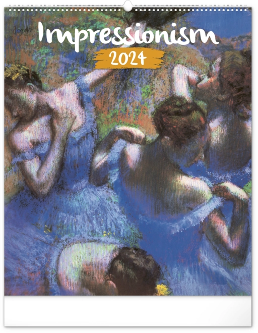 Nástěnný kalendář Impresionismus 2024, 48 × 56 cm