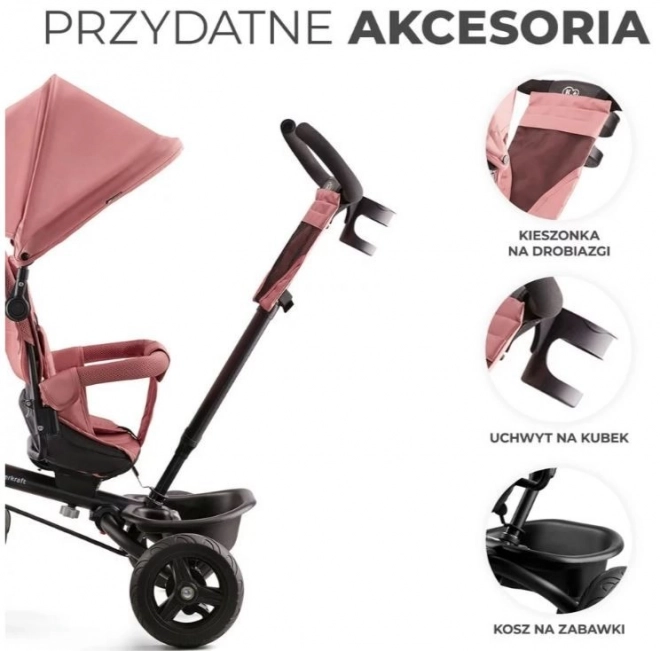 AVEO ROSE PINK tříkolka