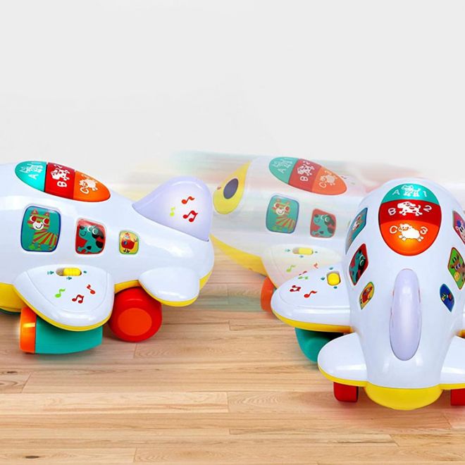 Veselé interaktivní letadlo pro děti ZA1494
