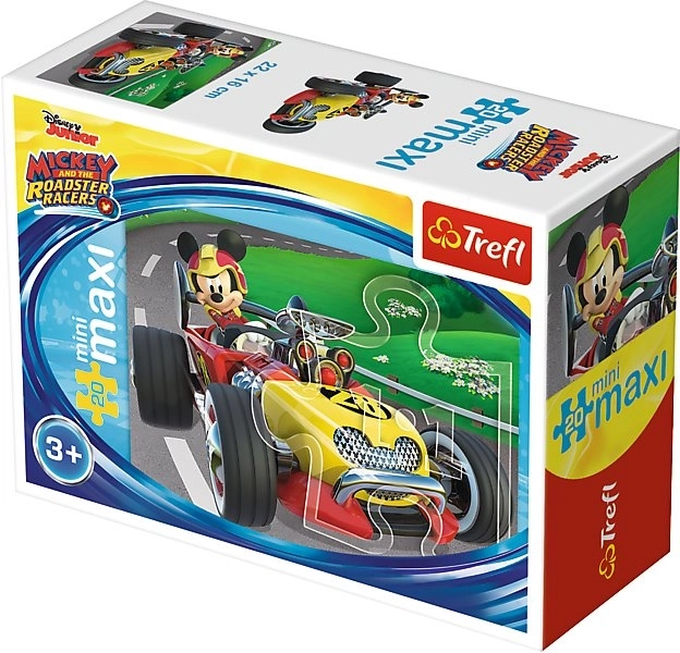 TREFL Puzzle Mickey Mouse: Závodník 20 dílků