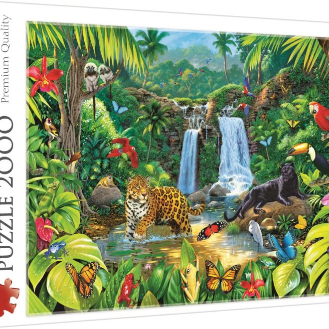 TREFL Puzzle Tropický deštný prales 2000 dílků