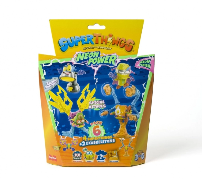 SuperThings NeonPower figurky s exoskelety