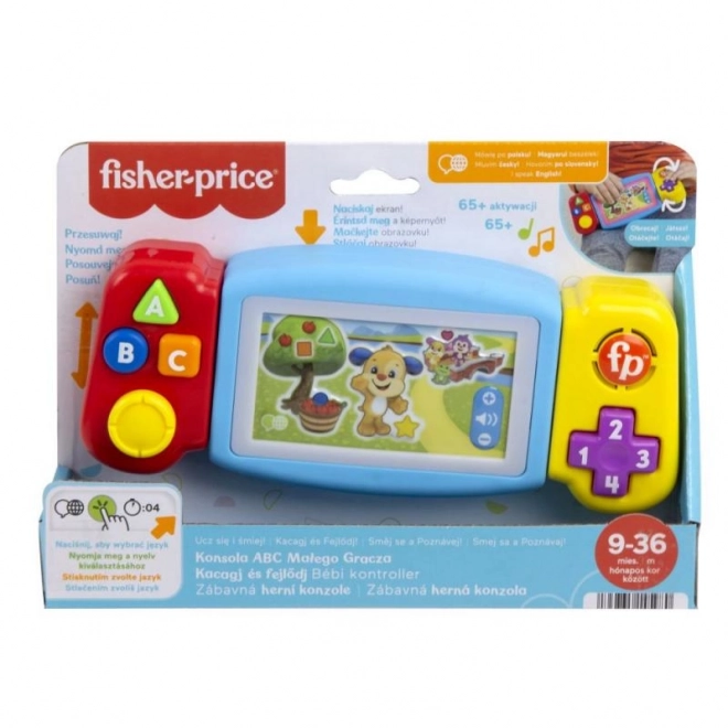 Fisher-price Zábavná herní konzole CZ/SK/EN/HU/PL HNN39 TV