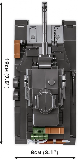 COBI 3127 World War II Německý tank Panzerkampfwagen IV Ausf. G 1:35