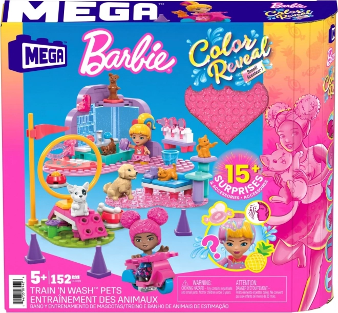 Barbie Color Reveal bloky Výcvik a péče o zvířata
