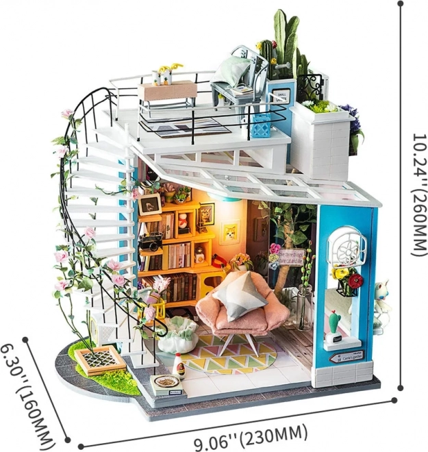 Dorin apartmán - DIY miniaturní domek