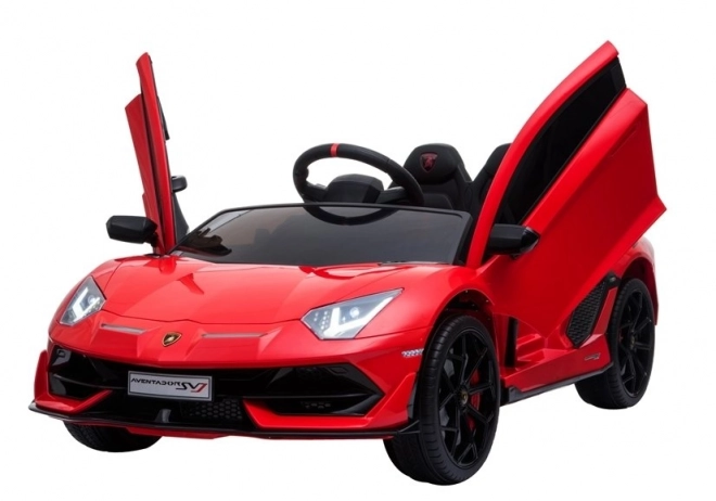 Lamborghini Aventador Červené auto na baterie