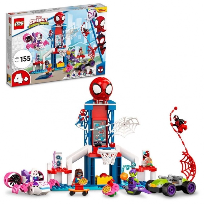 LEGO Spider-Man 10784 Spider-Man a pavoučí základna