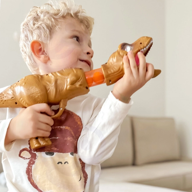 Automatická dino vylepšená dětská kuše a dětská střelnice