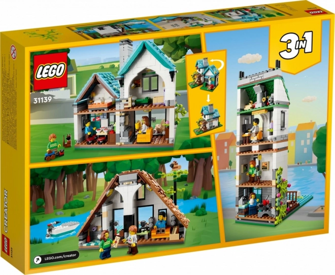 LEGO Creator 3v1 31139 Útulný dům