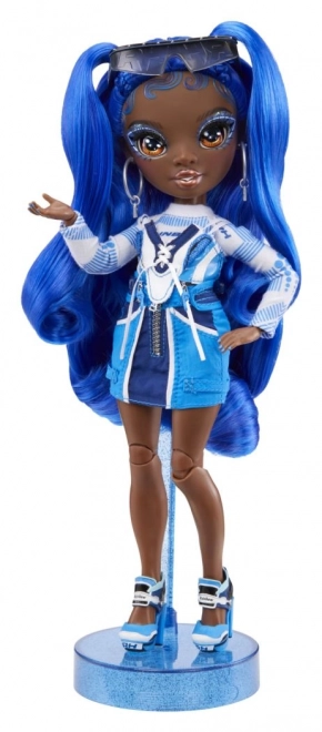 Rainbow High Fashion panenka, série 4 - Coco Vanderbalt (Cobalt)
