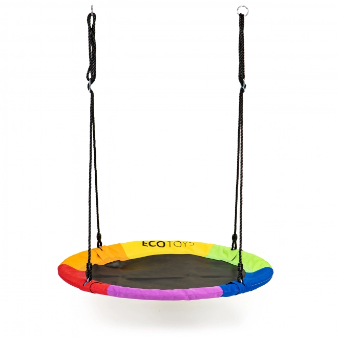 Zahradní houpačka Čapí hnízdo 100cm ECOTOYS Multicolor