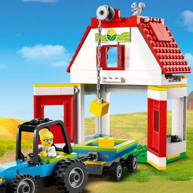 LEGO City 60346 Stodola a zvířátka z farmy