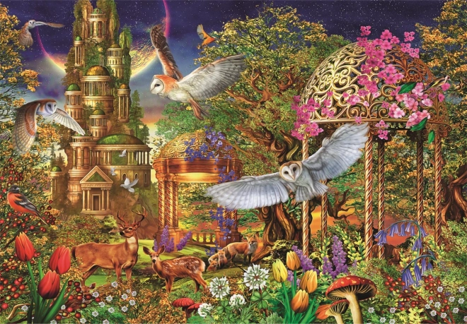 Puzzle 1500 prvků Woodland Fantasy Garden