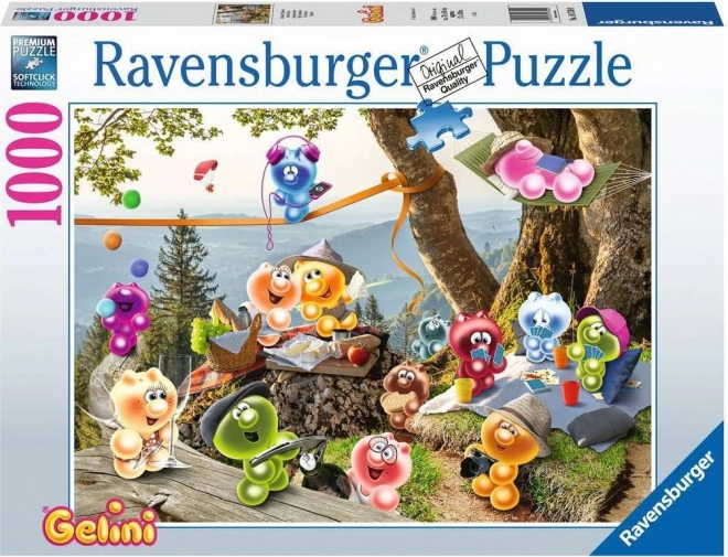 RAVENSBURGER Puzzle Gelini: Piknik 1000 dílků