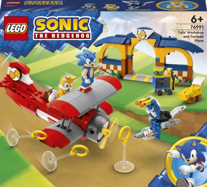 LEGO® Sonic the Hedgehog™ 76991 Tailsova dílna a letadlo Tornádo