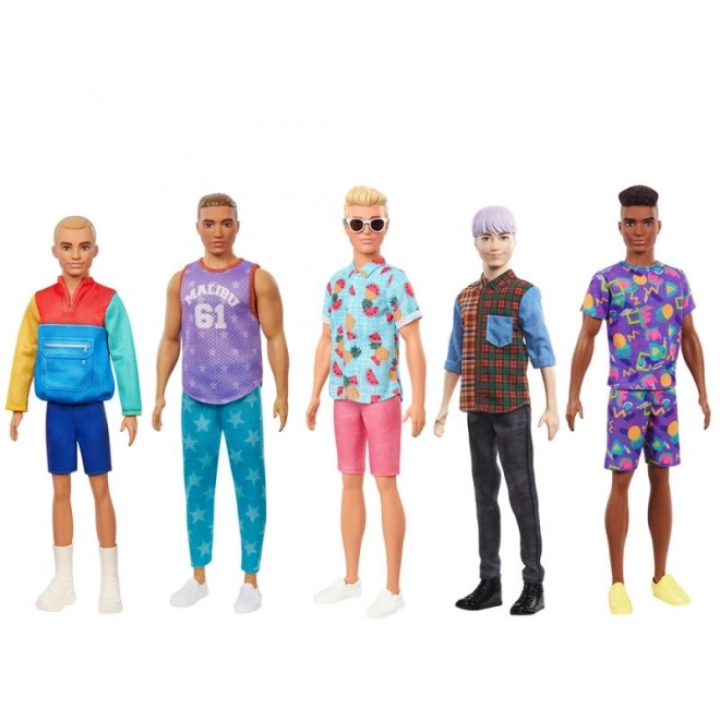 Barbie model Ken - mix – S afro účesem