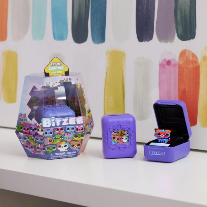 Spin Master Bitzee interaktivní digitální zvířátka – Fialová