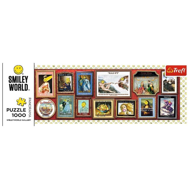 Puzzle 1000 prvků Smiley World Gallery