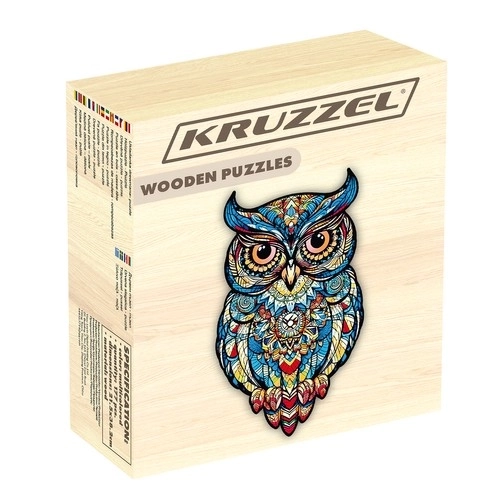 Dřevěné puzzle Kruzzel 24551