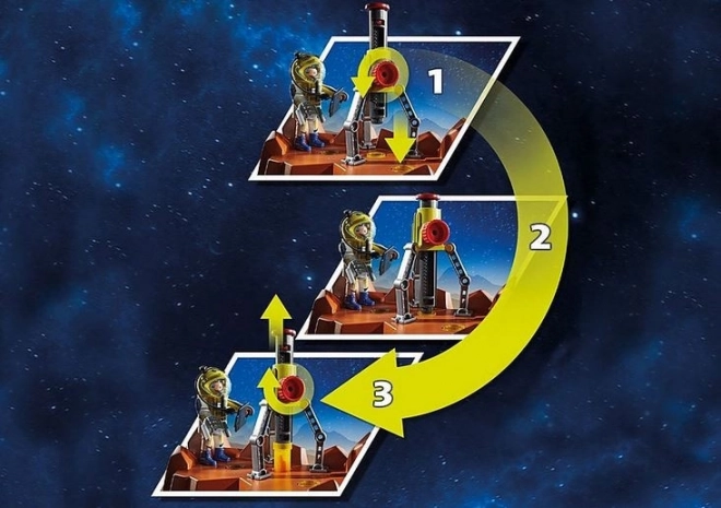 Space 70888 figurková sada Expedice na Mars s vozidly