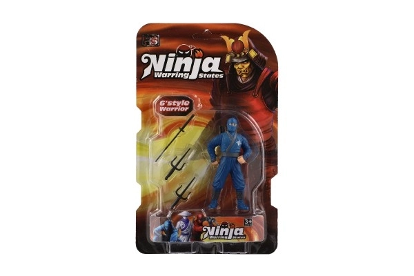 Figurka ninja s doplňky