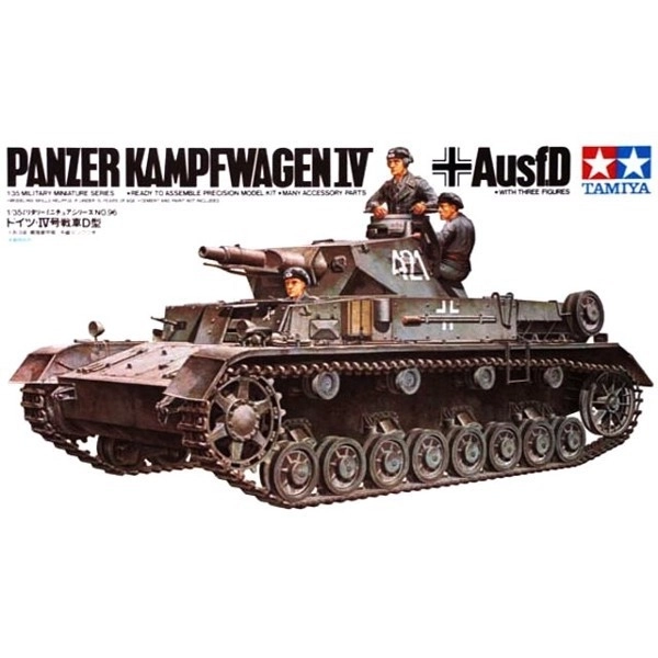 TAMIYA Německý Pzkpw IV AusfD