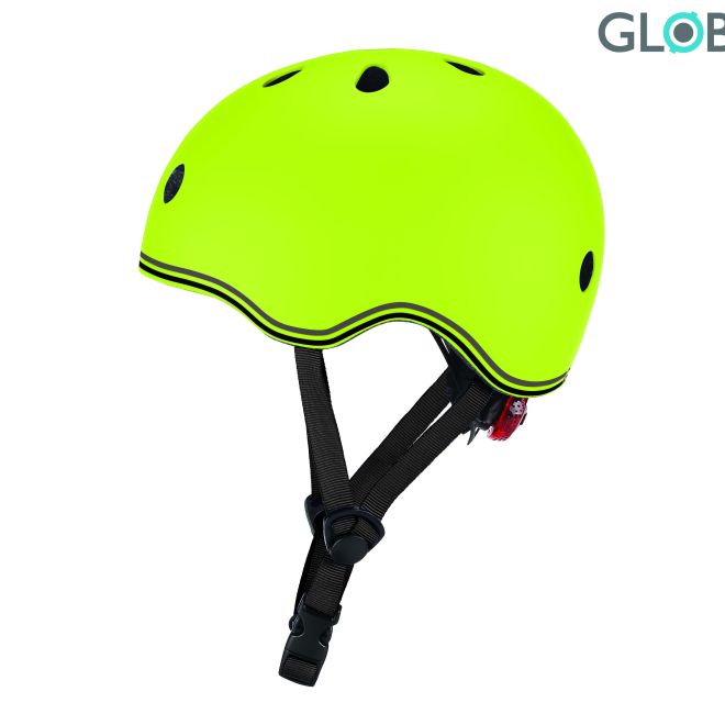 Globber Dětská helma Go Up Lights Lime Green XXS/XS