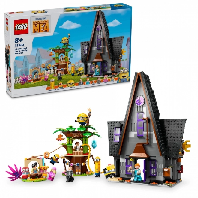 LEGO Minionki 75583 Rodinná rezidence Grua a minionků