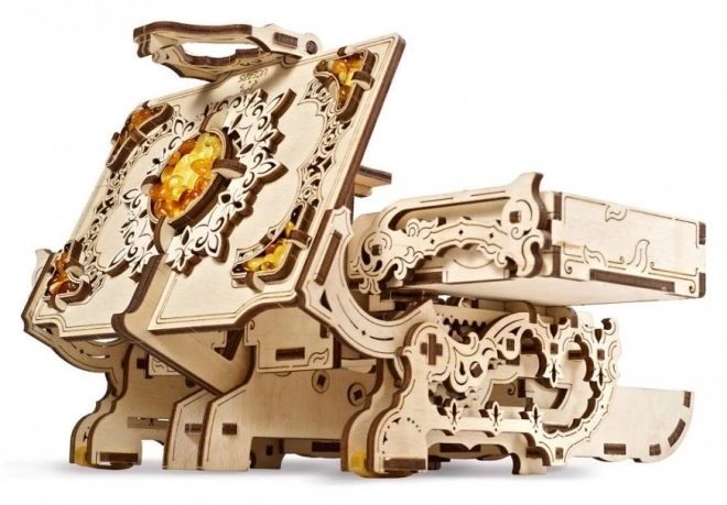 Ugears 3D puzzle - Jantorová šperkovnice 189 dílků