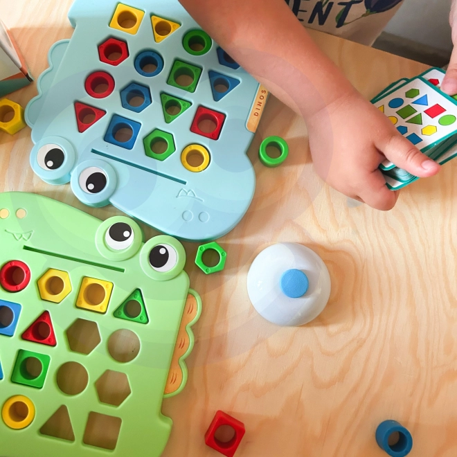 Woopie Montessori skládačka dinosaurus - Obratnostní hra