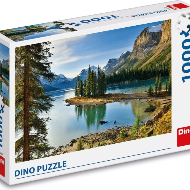DINO Puzzle Jezero Maligne 1000 dílků