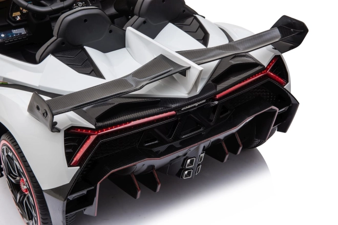 Lamborghini Veneno dětský elektrický vůz bílý