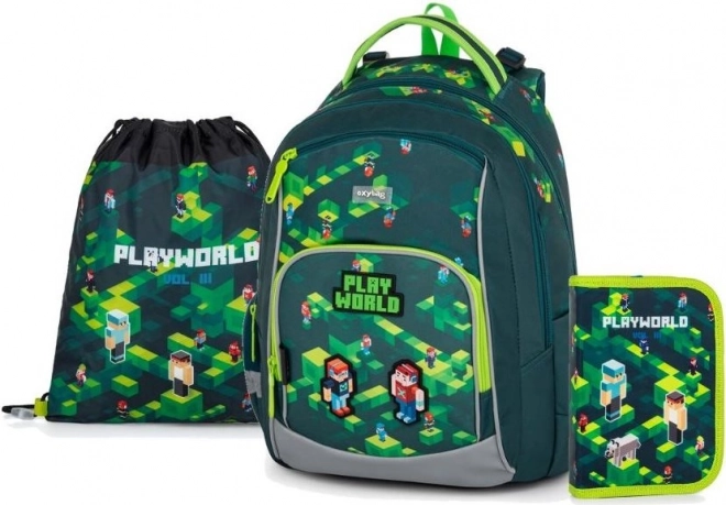 OXYBAG Školní set 3ks OXY GO Playworld