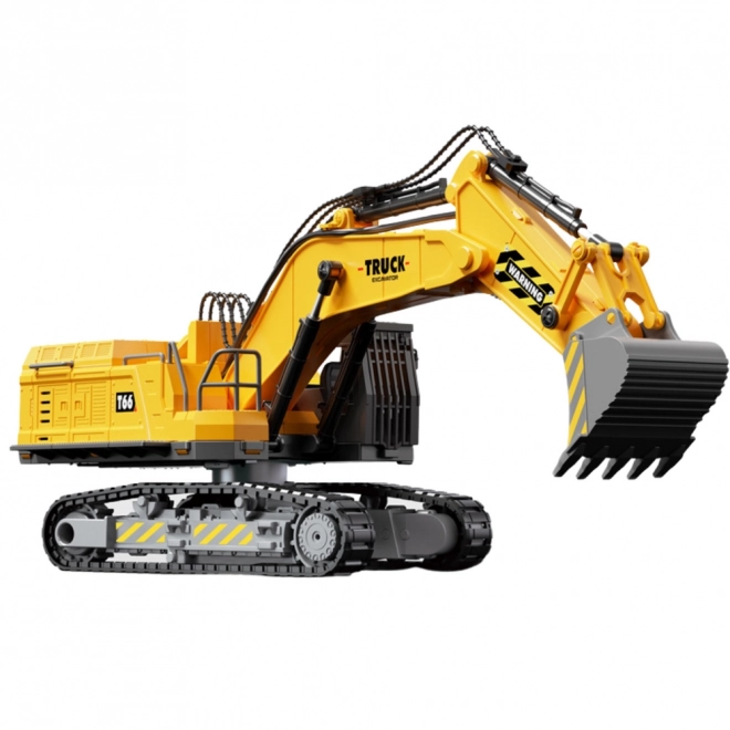 Zdalně řízený pásový bagr DIY stavebnice
