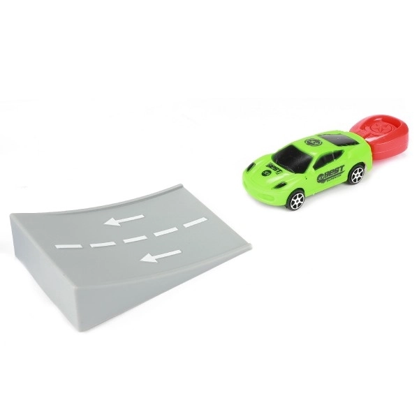 Vystřelovací auto s rampou