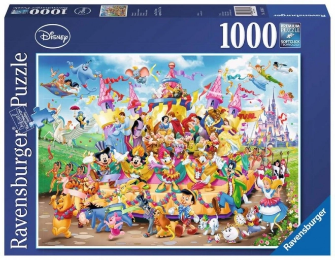 Puzzle 1000 prvků Karneval postaviček Disney