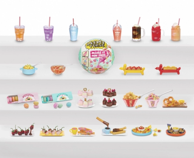 Příslušenství Miniverse Make It Mini Foods Diner display 24 kusů