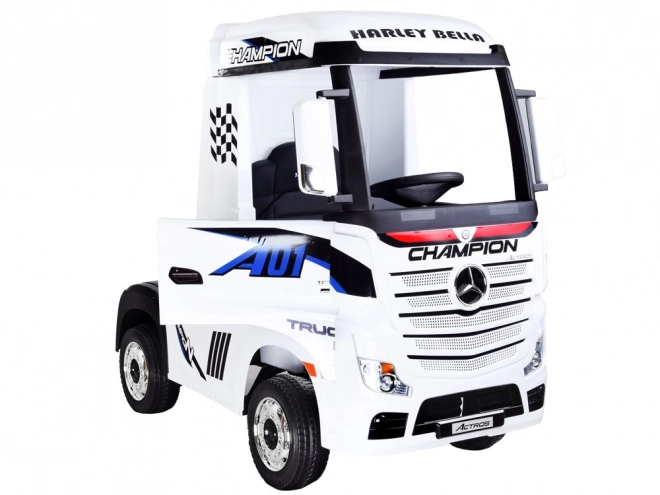 Elektrické auto TIR Mercedes Benz Actros – Bílá