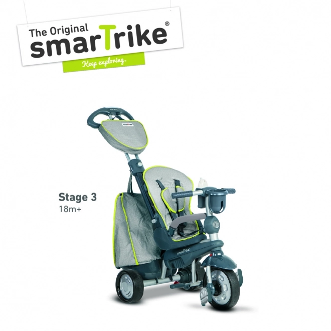 Tříkolka Smart Trike 5 v 1 Explorer Style šedá