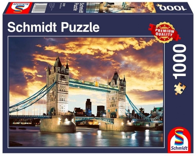 Puzzle Premium Quality 1000 dílků Tower Bridge / Londýn