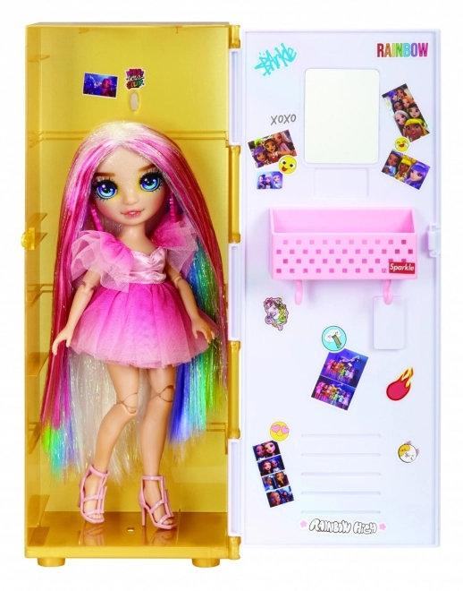 Školní skříňka Rainbow High stylová skříňka